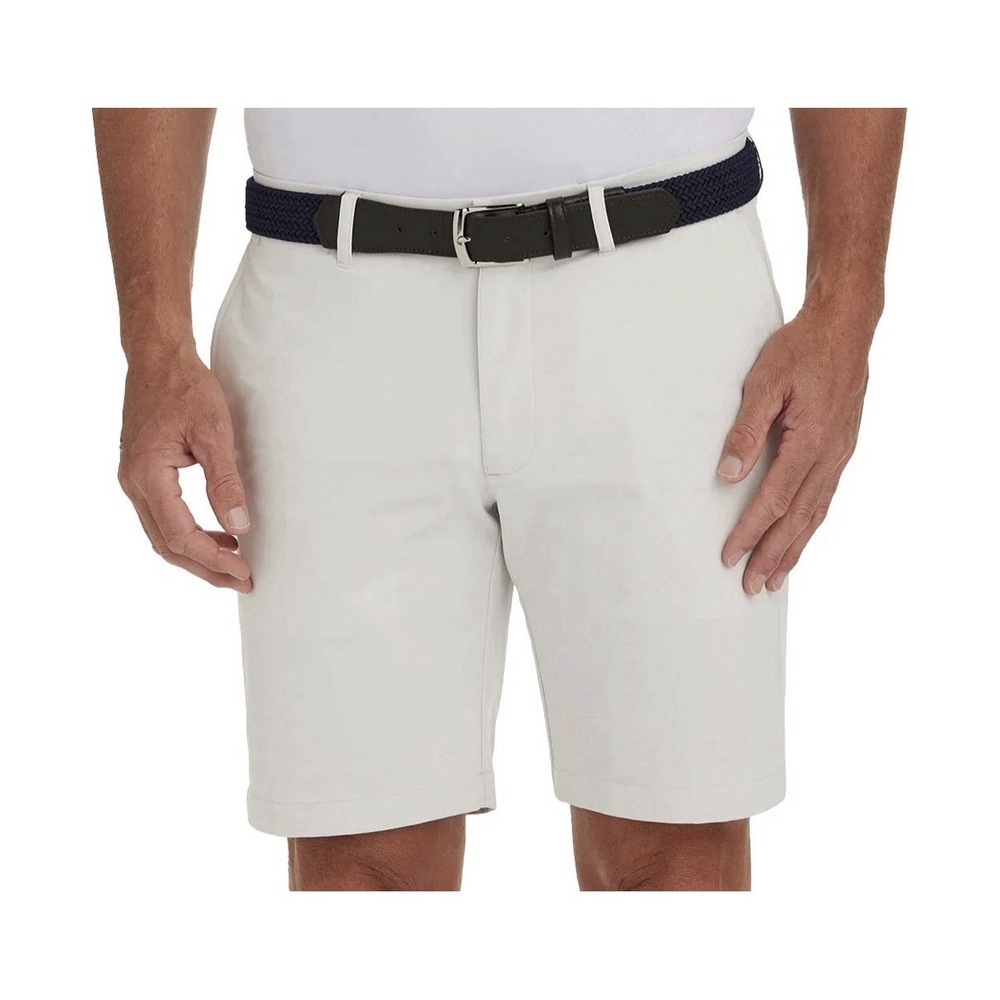 Holderness & Bourne The Harwood Short Men's Size 38x9 Stone Tailored Fit Golf